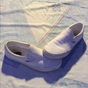 Like new white Vans